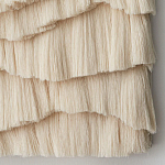 Светло-Бежевое Панно из нитей White Landscape Wall Hanging варинант исполнения - 1 | Loft Concept в Липецке