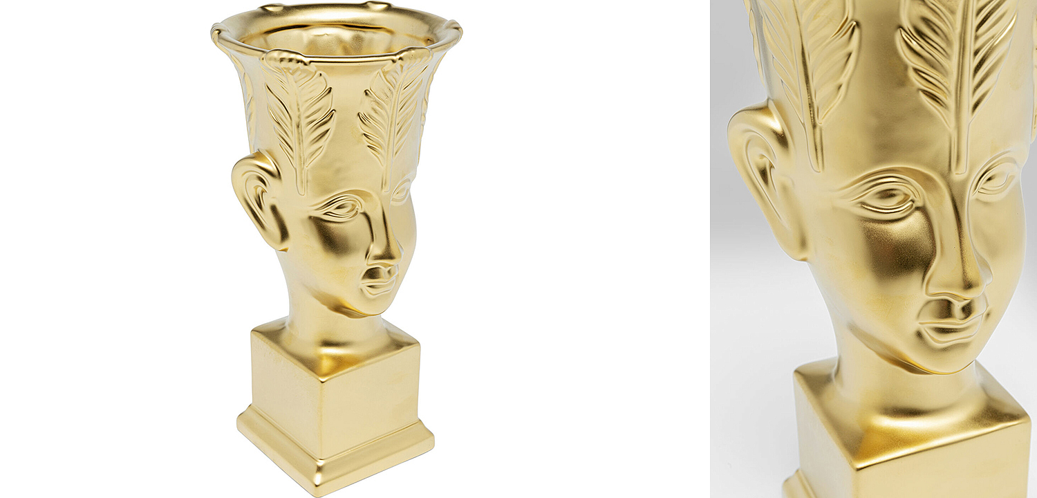 Ваза Golden Face Vase 31 Ваза Golden Face Vase 31 - Loft-Concept в Липецке
