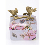 Фарфоровая шкатулка Bird talks варинант исполнения - 2 | Loft Concept в Липецке