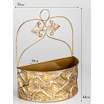 Железное кашпо Idyll варинант исполнения - 8 | Loft Concept в Липецке