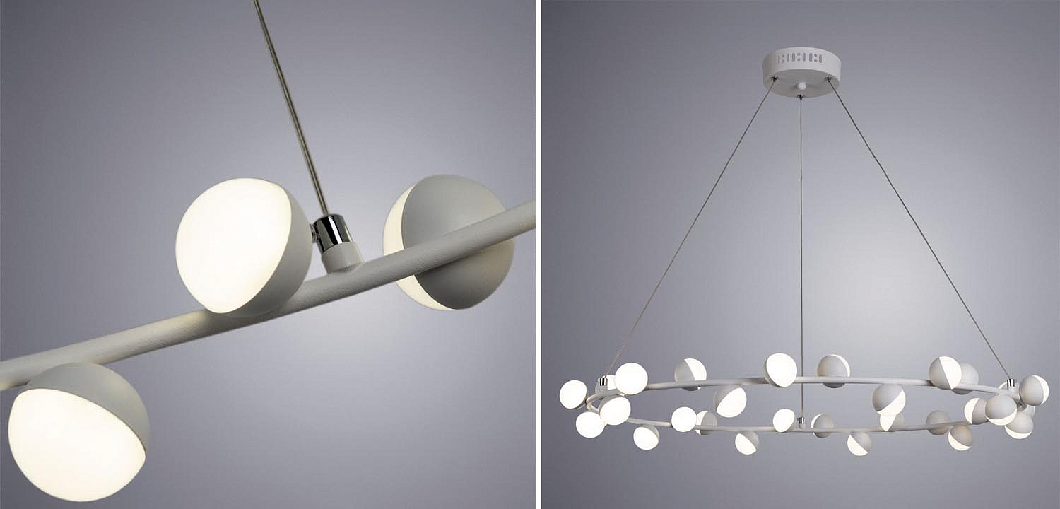Люстра Vilelme Chandelier white 80 Люстра Vilelme Chandelier white 80 - Loft-Concept в Липецке