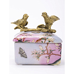 Фарфоровая шкатулка Bird talks варинант исполнения - 5 | Loft Concept в Липецке