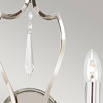 Бра с 2-мя лампами и подвеской из прозрачного стекла Elstead Lighting варинант исполнения - 4 | Loft Concept в Липецке