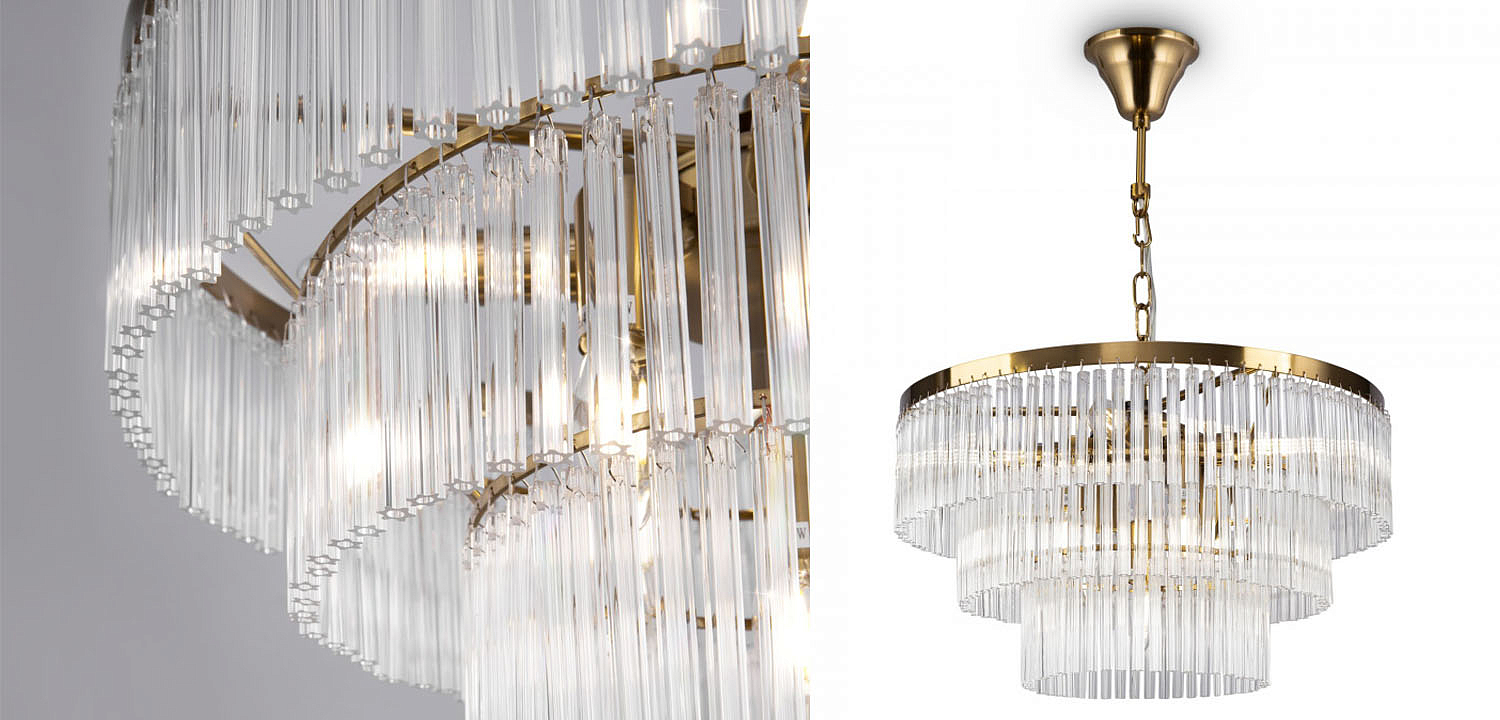 Люстра Olimpa Chandelier brass 47 Люстра Olimpa Chandelier brass 47 - Loft-Concept в Липецке