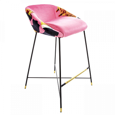Барный стул Seletti High Stool Pink Lipsticks Барный стул Seletti High Stool Pink Lipsticks
