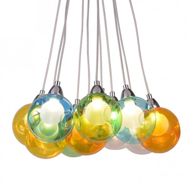 Люстра Bocci 28.11 multi color designed by Omer Arbel Мульти Люстра Bocci 28.11 multi color designed by Omer Arbel Мульти в Липецке | Loft Concept