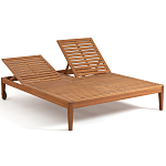 Шезлонг двухместный из эвкалипта Sunset варинант исполнения - 4 | Loft Concept в Липецке