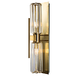 Бра с двумя хрустальными цилиндрическими плафонами Glass TUBE варинант исполнения - 2 | Loft Concept в Липецке