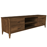 ТВ-тумба с 4-мя ящиками и полками из массива бука Tasteful Furniture варинант исполнения - 1 | Loft Concept в Липецке