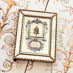 Постер в зеркальной раме Арабески New Collection of Arabesques Poster варинант исполнения - 7 | Loft Concept в Липецке