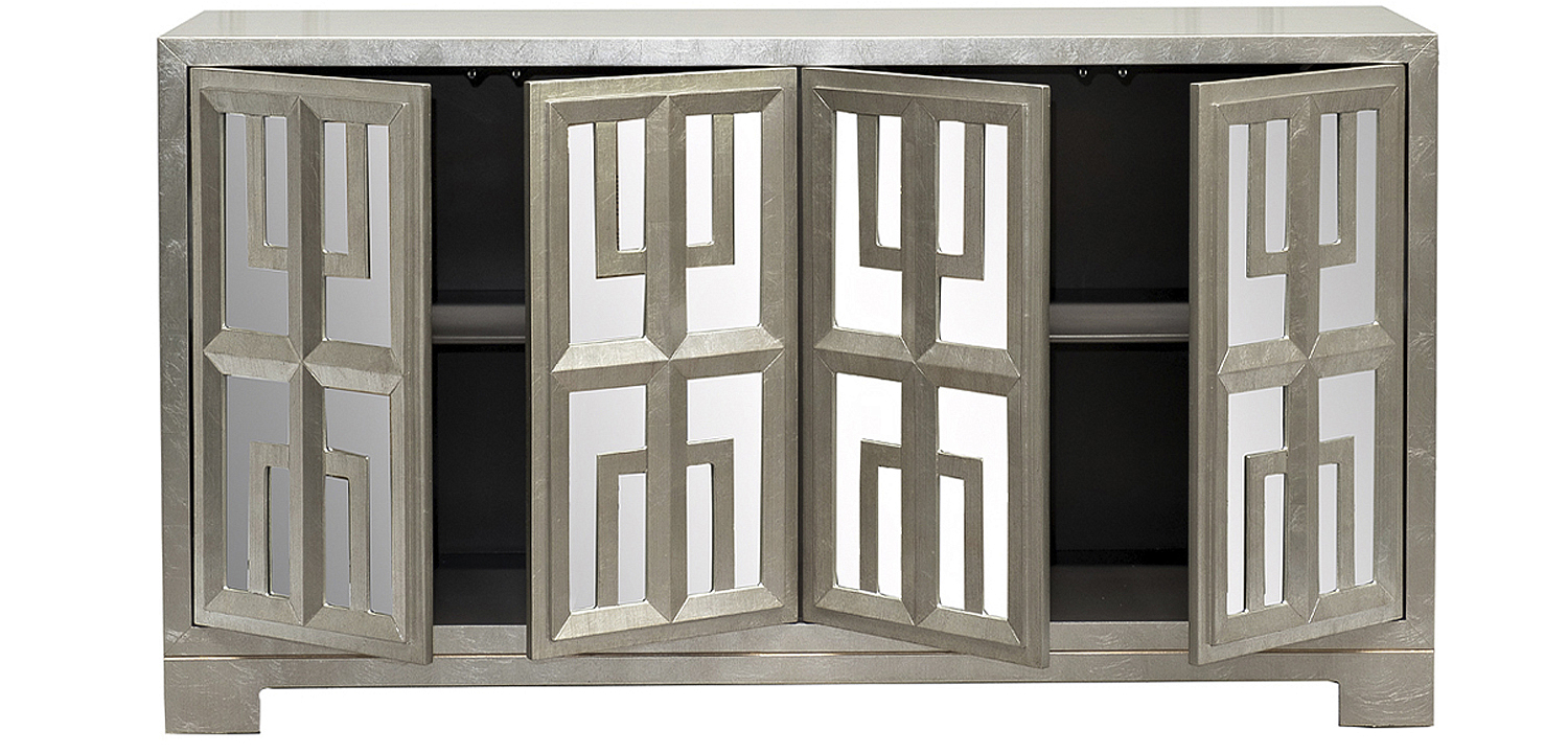 Комод в стиле Арт-деко с зеркальным фасадом Torben Chest of drawers mirror facade Комод в стиле Арт-деко с зеркальным фасадом Torben Chest of drawers mirror facade - Loft-Concept в Липецке