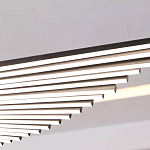 Люстра в виде распахнутых крыльев из тонких металлических планок Flight of Freedom варинант исполнения - 12 | Loft Concept в Липецке