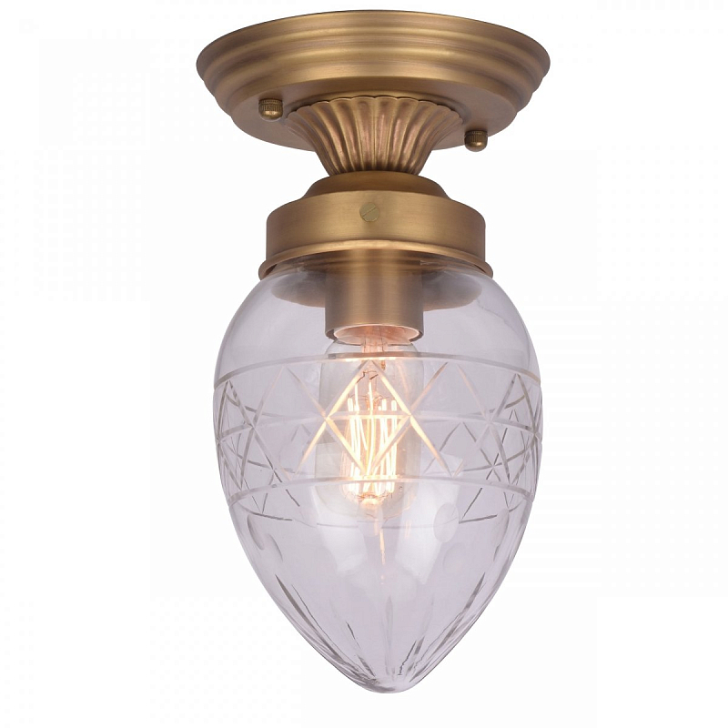 Потолочный светильник Ornament Egg Lamp 16 Золотой Потолочный светильник Ornament Egg Lamp 16 Золотой в Липецке | Loft Concept