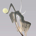 Торшер белая статуэтка Девушка Girl Carries Light Balls варинант исполнения - 2 | Loft Concept в Липецке
