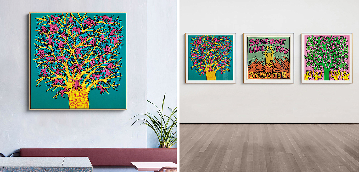 Постер Keith Haring 1 Постер Keith Haring 1 - Loft-Concept в Липецке