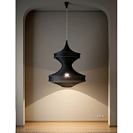 Подвесной вязаный черный светильник «Моника» варинант исполнения - 5 | Loft Concept в Липецке