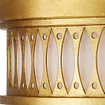 Потолочный светильник с фактурным золотым каркасом Exceptional Classic Design варинант исполнения - 2 | Loft Concept в Липецке