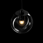 Подвесной светильник Selene Glass Ball Ceiling Lights Black  40 cm варинант исполнения - 2 | Loft Concept в Липецке