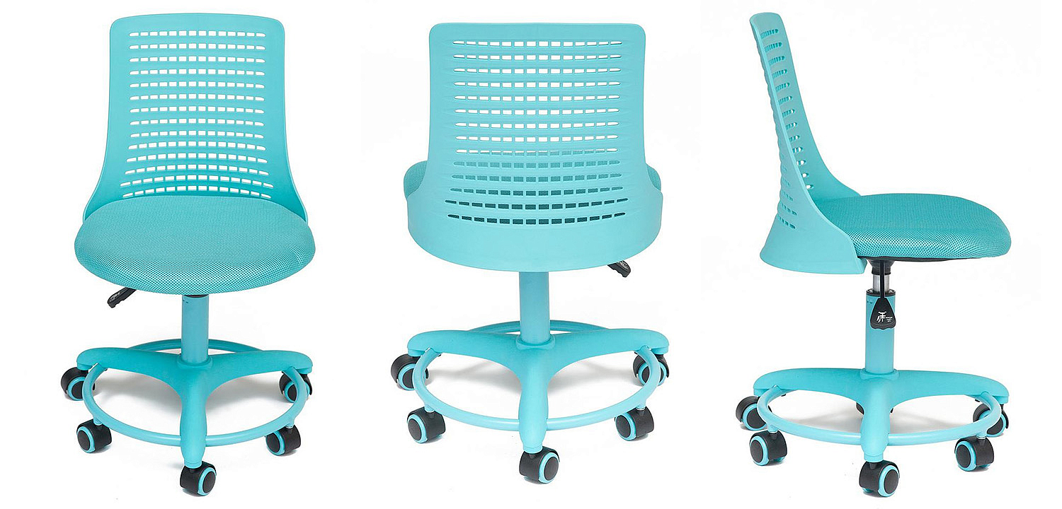 Кресло Bright Kiddie Office Chair blue Кресло Bright Kiddie Office Chair blue - Loft-Concept в Липецке