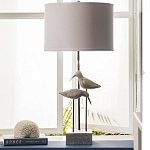 Настольная лампа с декором в виде птиц Coastal варинант исполнения - 2 | Loft Concept в Липецке