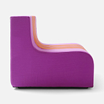 Дизайнерское кресло розовое Poltronova Sofo Rosancio Armchair варинант исполнения - 13 | Loft Concept в Липецке