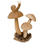 Статуэтка из дерева улитка Animals of the World варинант исполнения - 1 | Loft Concept в Липецке