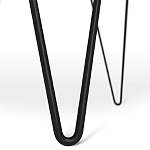 Стол журнальный с круглой столешницей из стекла Gold and Black Marble варинант исполнения - 6 | Loft Concept в Липецке