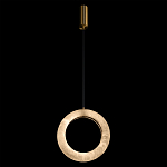 Подвесной светильник в форме кольца Cryptocrystalline Stone варинант исполнения - 2 | Loft Concept в Липецке