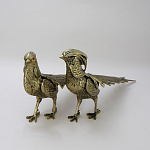 Статуэтка бронзовая пара Фазаны Bronze Birds варинант исполнения - 3 | Loft Concept в Липецке