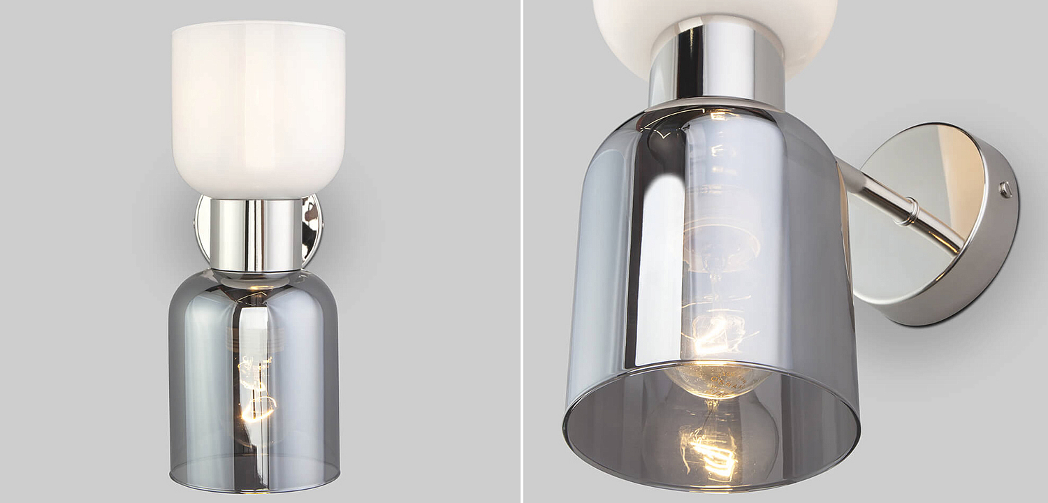 Бра Light maker studio Sconce white and smok Бра Light maker studio Sconce white and smok - Loft-Concept в Липецке