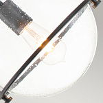 Подвесной светильник с прозрачным плафоном в форме шара в арочной подвеске Hinkley варинант исполнения - 7 | Loft Concept в Липецке