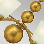 Люстра с матовыми конусными плафонами и декоративными элементами в форме шаров Hinkley варинант исполнения - 8 | Loft Concept в Липецке