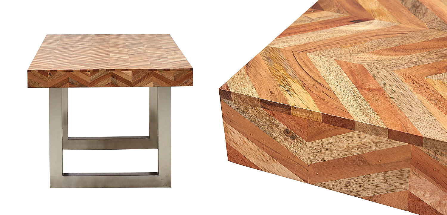 Обеденный стол Chevron Dining Table Обеденный стол Chevron Dining Table - Loft-Concept в Липецке