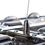 Люстра с круглыми стеклянными подвесками Cardiel Smok Glass Chandelier варинант исполнения - 5 | Loft Concept в Липецке