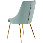 Стул в мятной велюровой обивке Ward Mint Velour Chair варинант исполнения - 4 | Loft Concept в Липецке