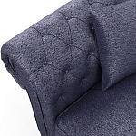 Мебельная ткань Шенилл синий цвет 138 см T4-33 варинант исполнения - 7 | Loft Concept в Липецке