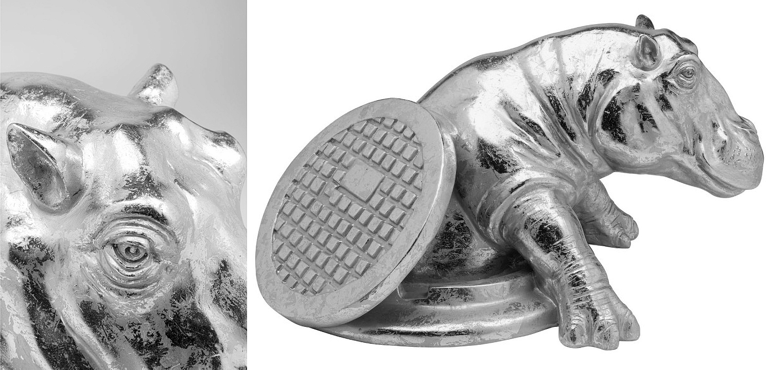 Статуэтка Chrome Hippo - Loft-Concept в Липецке