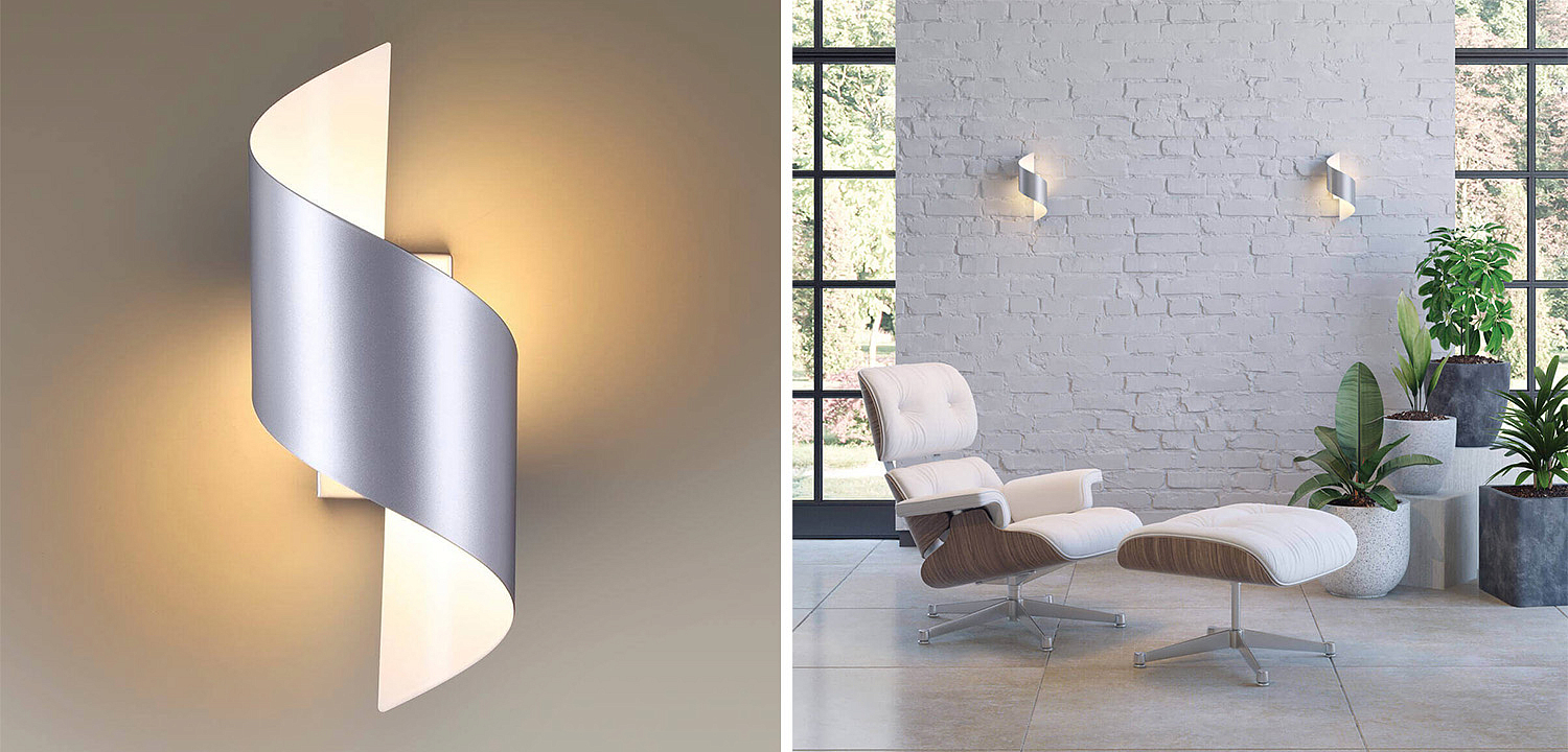 Бра Silver Locken Wall Lamp Бра Silver Locken Wall Lamp - Loft-Concept в Липецке