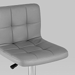 Барный стул с сиденьем серого цвета Honory варинант исполнения - 7 | Loft Concept в Липецке