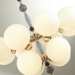 Люстра со вставками из керамики SkyEast 12 ламп варинант исполнения - 3 | Loft Concept в Липецке