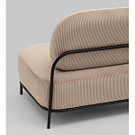 Диван Стоун велюр рельефный бежевый варинант исполнения - 4 | Loft Concept в Липецке