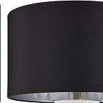 Настольная лампа с белым фактурным корпусом и черным абажуром Twisted варинант исполнения - 3 | Loft Concept в Липецке