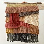 Текстильное Панно с бахромой варинант исполнения - 2 | Loft Concept в Липецке