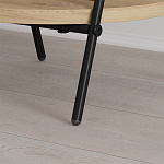 Стол приставной с 2-мя круглыми столешницами из дерева ESSEL OAK варинант исполнения - 2 | Loft Concept в Липецке