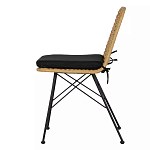 Стул с ротанговым плетением Wicker Stool без подлокотников варинант исполнения - 2 | Loft Concept в Липецке