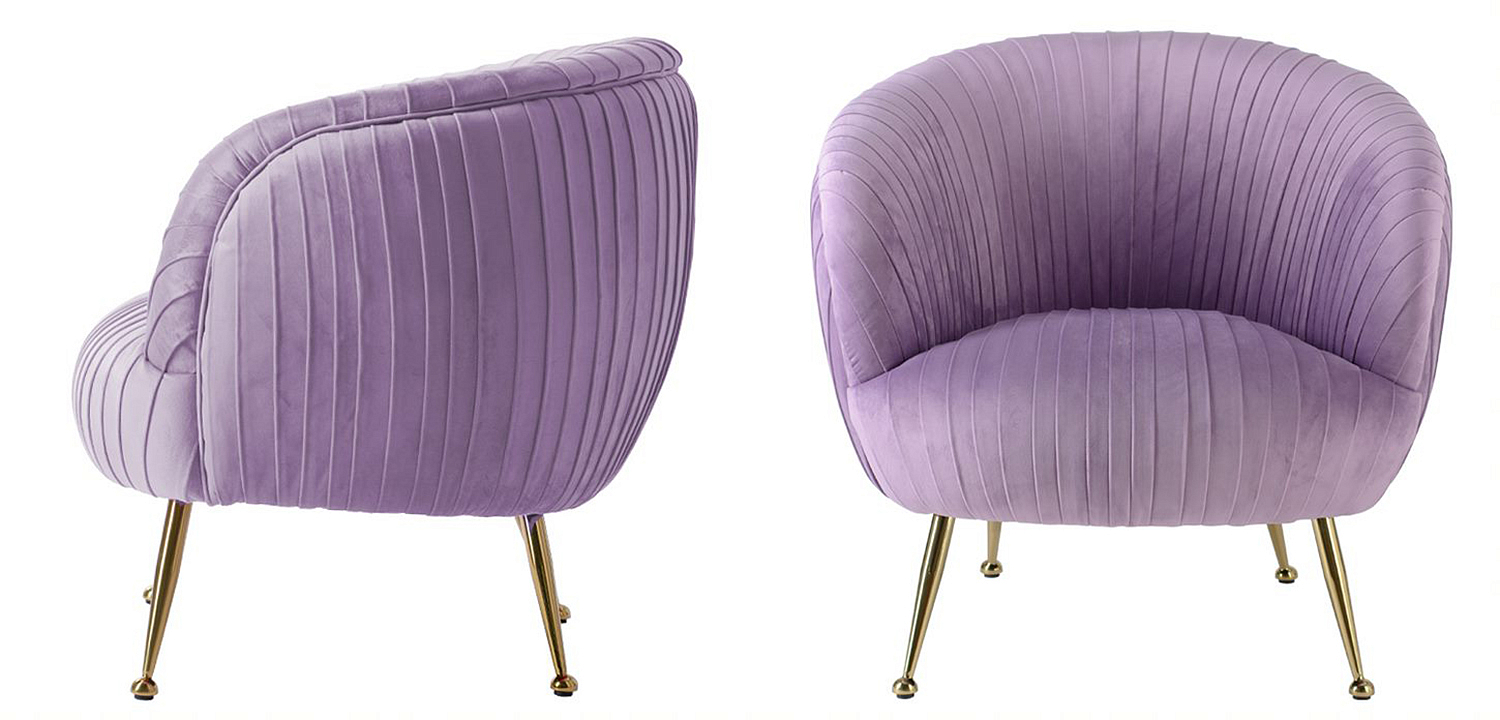 Кресло SOUFFLE CHAIR lilac Кресло SOUFFLE CHAIR lilac - Loft-Concept в Липецке
