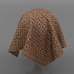 Мебельная ткань Шенилл терракотовый цвет 142 см T4-58 варинант исполнения - 10 | Loft Concept в Липецке