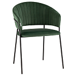 Стул в велюре зеленого цвета Horizon варинант исполнения - 1 | Loft Concept в Липецке