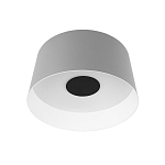 Потолочный светильник с цилиндрическим серым металлическим абажуром 25 Urban Dome варинант исполнения - 1 | Loft Concept в Липецке