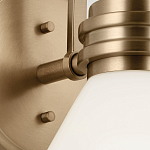 Бра с белым матовым плафоном в форме конуса Kichler варинант исполнения - 6 | Loft Concept в Липецке